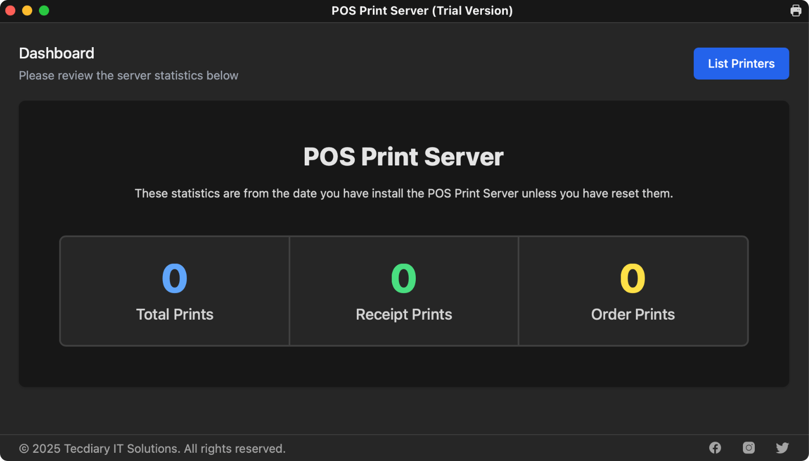 POS Print Server (Windows Installer) screenshot 1