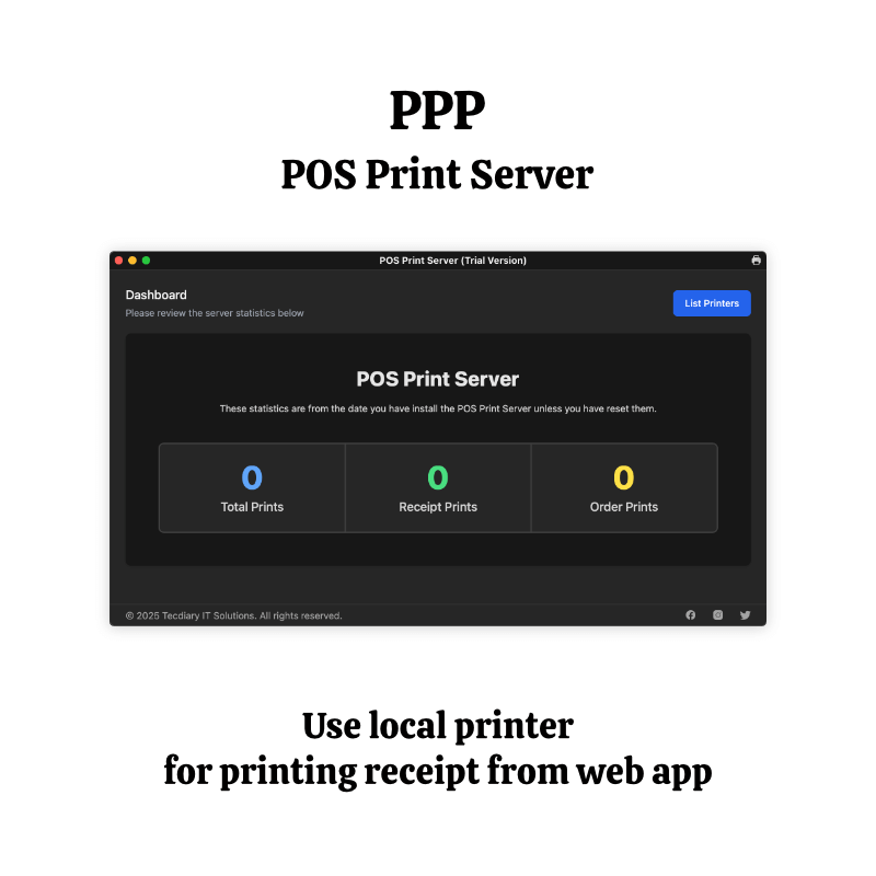 POS Print Server (Windows Installer)